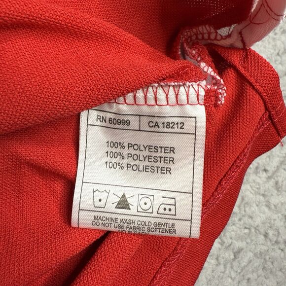 Western Kentucky Hilltoppers Shirt Men Small Red Antigua Polo WKU Towel Logo NWT - Picture 12 of 12